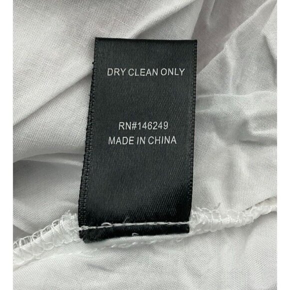 Boho Chic 2Bella Floral Print Sleeveless Dress With Lace Cutwork Trim Small - Picture 8 of 9